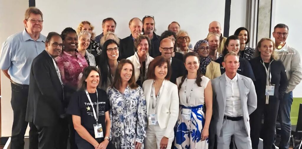 Speakers at the World Nutrition Summit in Cape Town.